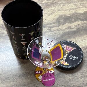 Lolita Birthday Celebration Martini Glass